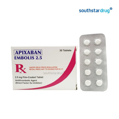 Rx: Embolis 2.5mg Tablet - Southstar Drug