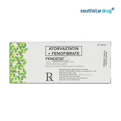 Rx: Fenostat 10mg/160mg Tablet