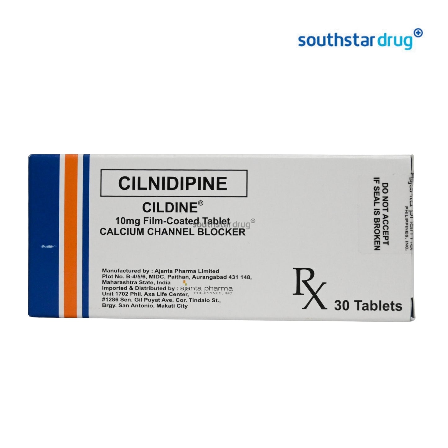 Rx: Cildine 10mg Tablet