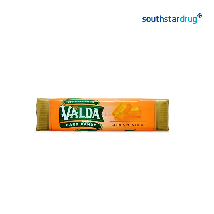 Valda Hard Candy Citrus Menthol 38g