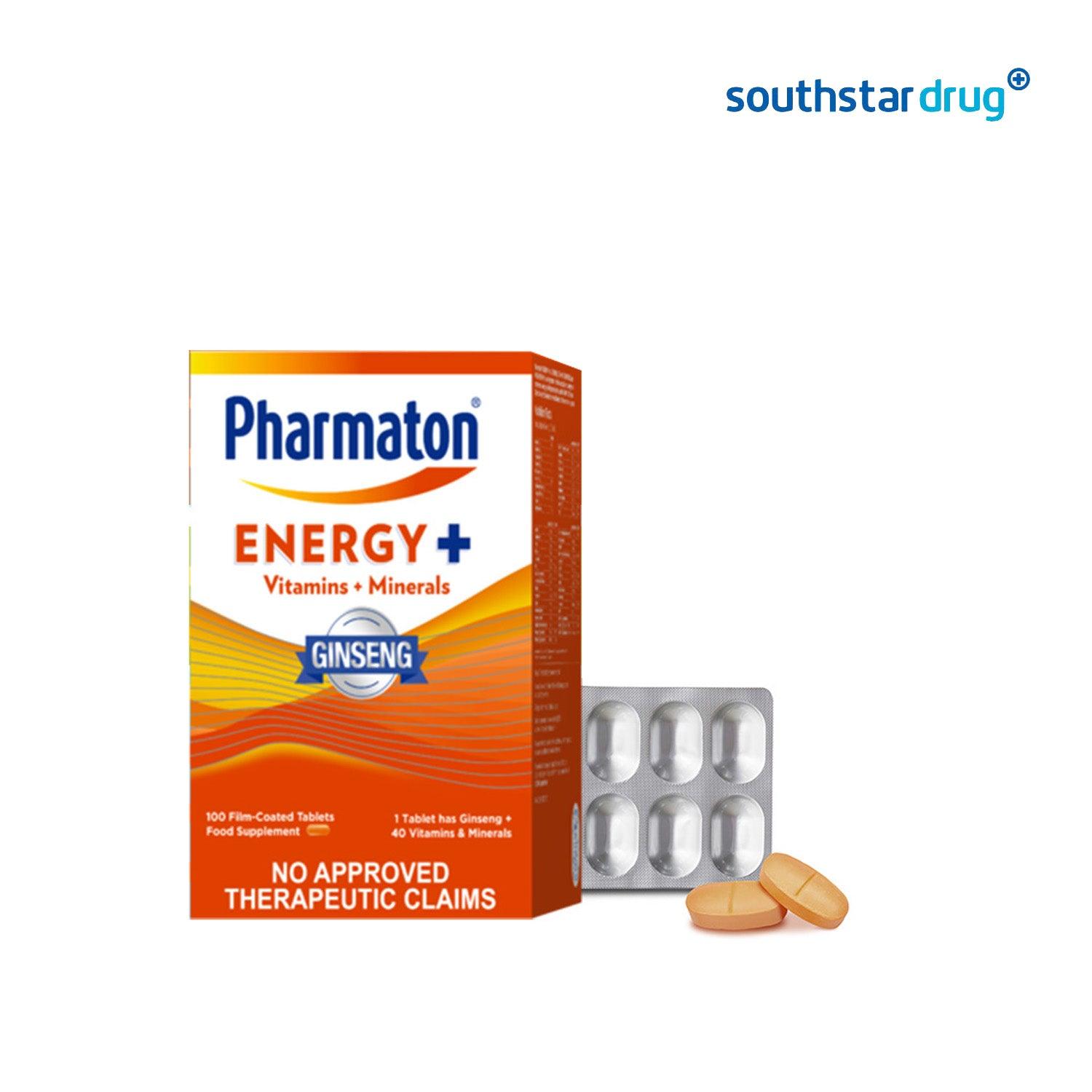 Pharmaton Energy+ With Ginseng Capsule - 20s - Southstar Drug