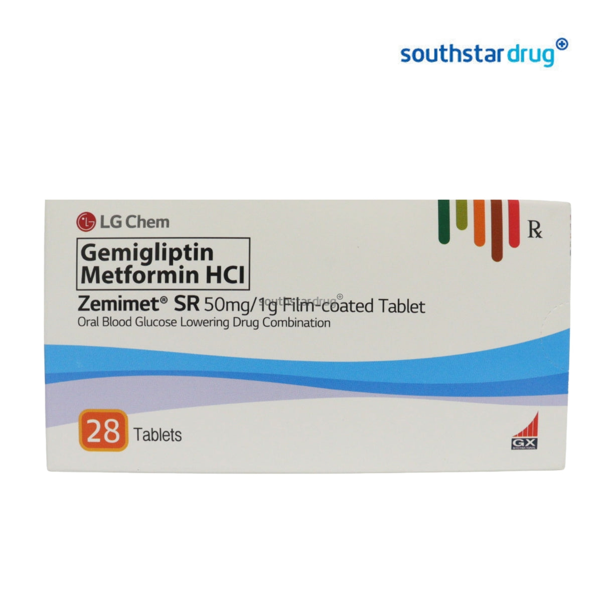 Rx: Zemimet SR Film-Coated 50mg/1g Tablet