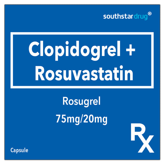 Rx: Rosugrel 75mg/20mg Capsule