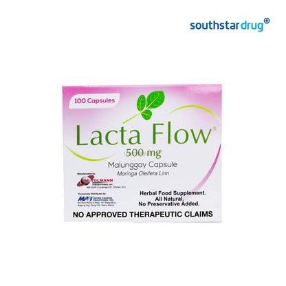 Lacta Flow 500mg Malunggay Capsule - 20s