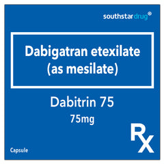 Rx: Dabitrin 75mg Capsule