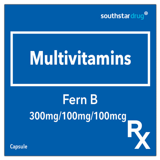 Rx: Fern B 300mg/100mg/100mcg Capsule