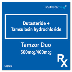 Rx: Tamzor Duo 500mcg/400mcg Capsule