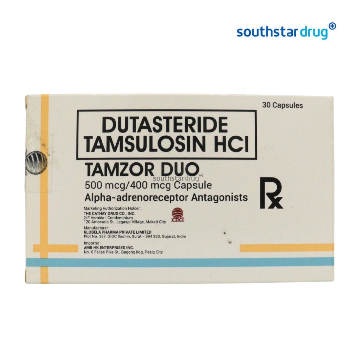 Rx: Tamzor Duo 500mcg/400mcg Capsule