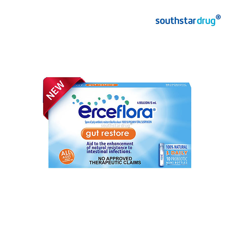 Elcefora Buy Erceflora Gut Restore Suspension 4b/5ml Online – Southstar Drug