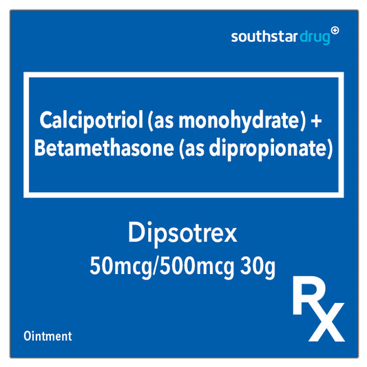 Rx: Dipsotrex B Ointment 50mcg/500mcg 30g