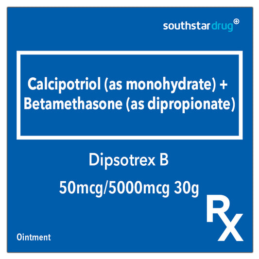 Rx: Dipsotrex B Ointment 50mcg/500mcg 30g