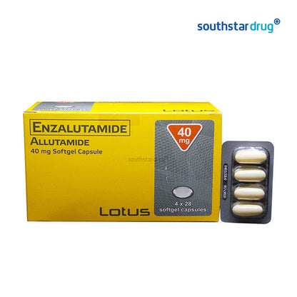 Rx: Allutamide Softgel Cap 40mg