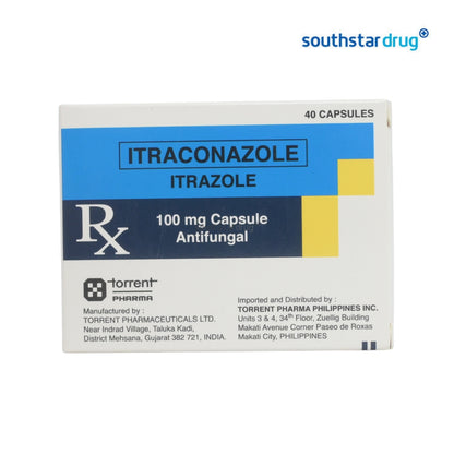 Rx: Itrazole Capsule 100mg