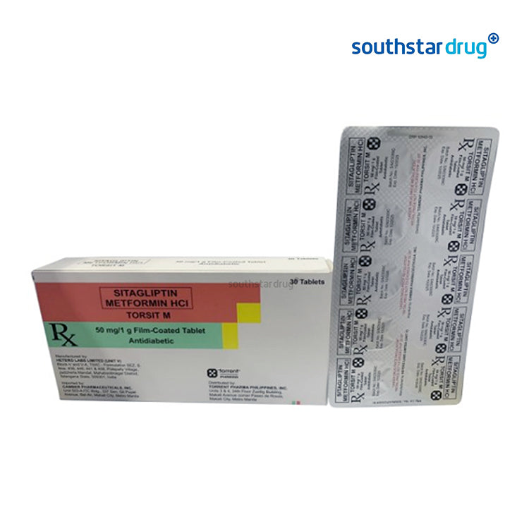 Rx: Torsit M Film-coated Tablet 50mg/1g