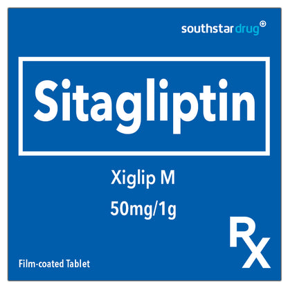 Rx: Xiglip M 50mg/1g Film-coated Tablet