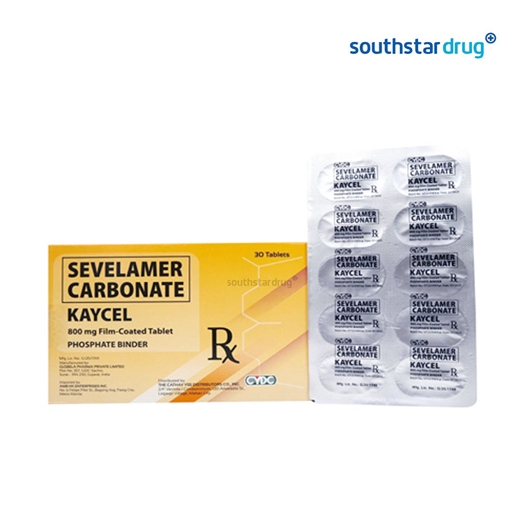 Rx: Kaycel Film-coated Tablet 800mg