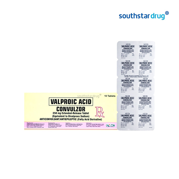 Rx: Convulzor Tablet 250mg