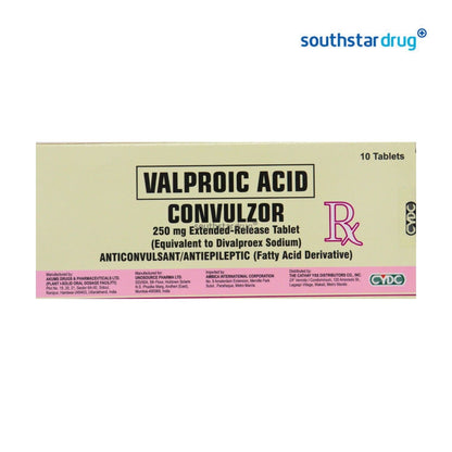 Rx: Convulzor Tablet 250mg
