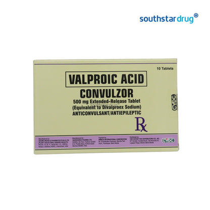 Rx: Convulzor Tablet 500mg