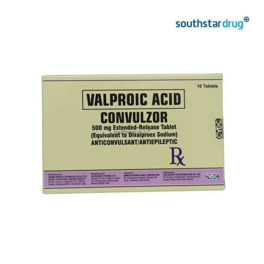 Rx: Convulzor Tablet 500mg