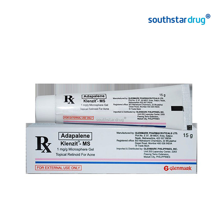 Rx: Klenzit MS 1mg/g Gel