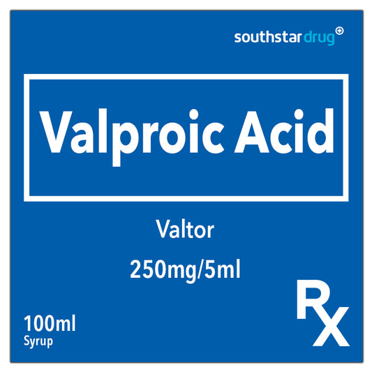 Rx: Valtor 250mg/5ml Syrup 100ml