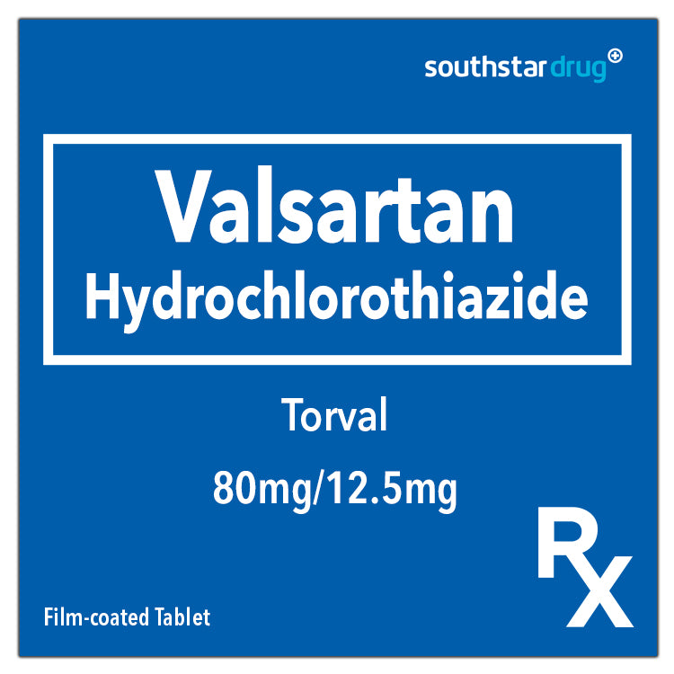 Rx: Torval H 80mg/12.5mg Film-coated Tablet