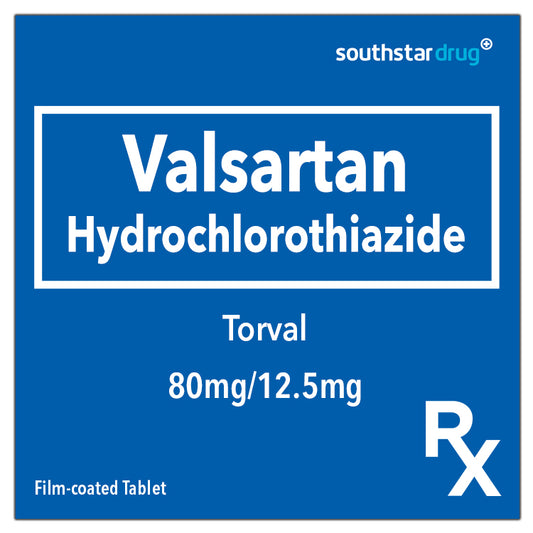 Rx: Torval H 80mg/12.5mg Film-coated Tablet