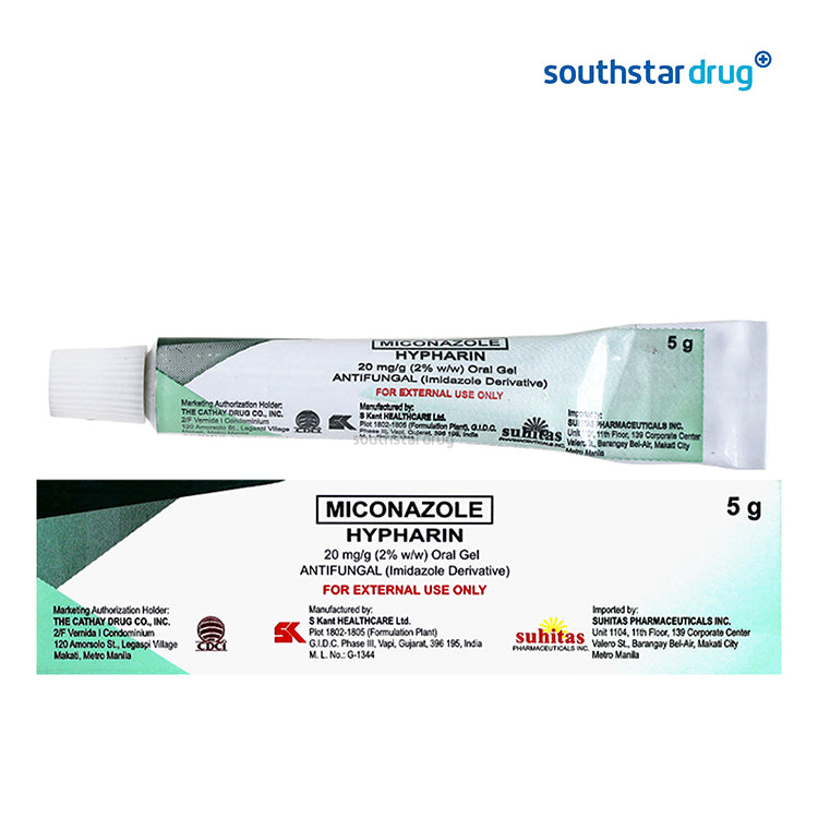 Hypharin 20mg/g 5g Oral Gel