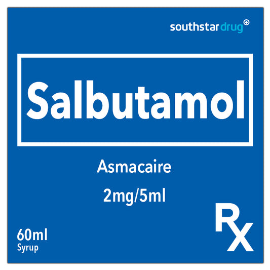 Rx: Asmacaire 2mg/5ml 60ml Syrup