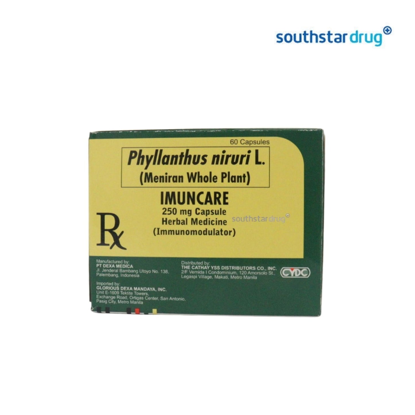 Rx: Imuncare 250mg Capsule