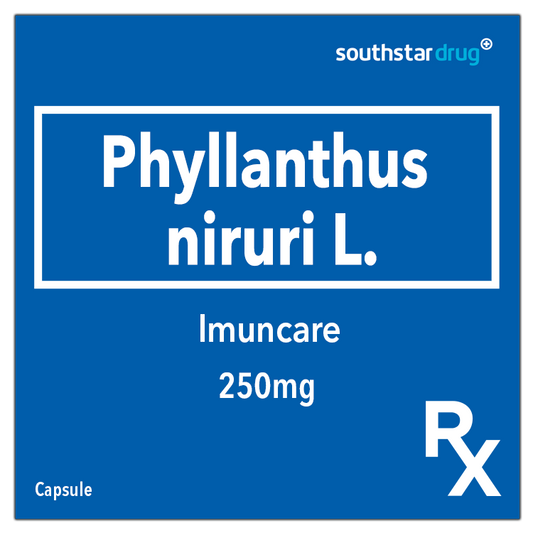 Rx: Imuncare 250mg Capsule