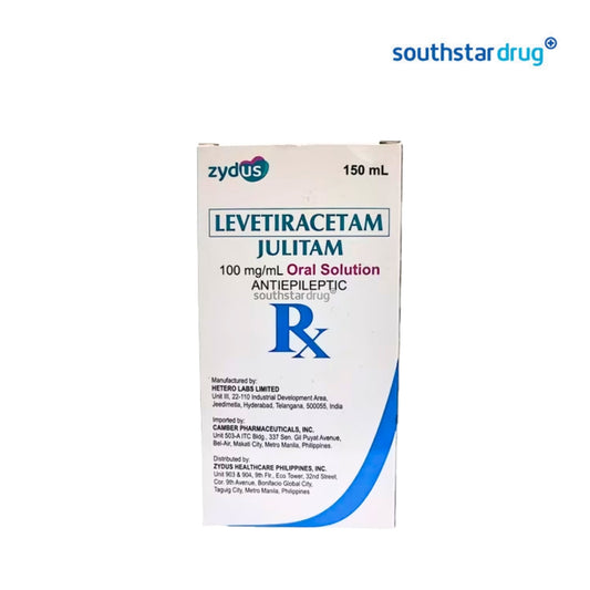 Rx: Julitam Oral Solution 100mg/ml 150ml