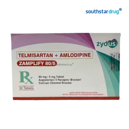 Rx: Zamplify Tablet 80mg/5mg 1pc
