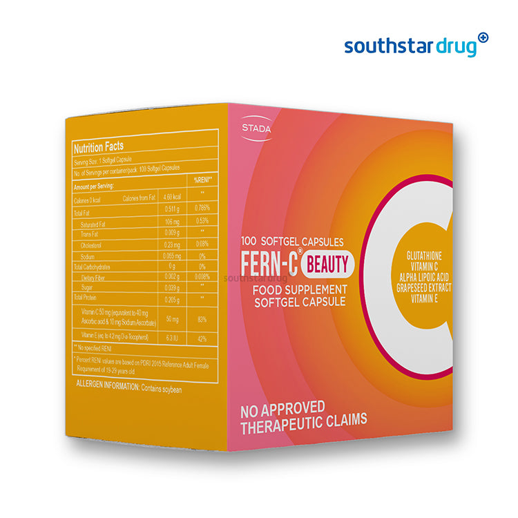 Fern-C Beauty Glutathione Softgel Capsule - 10s