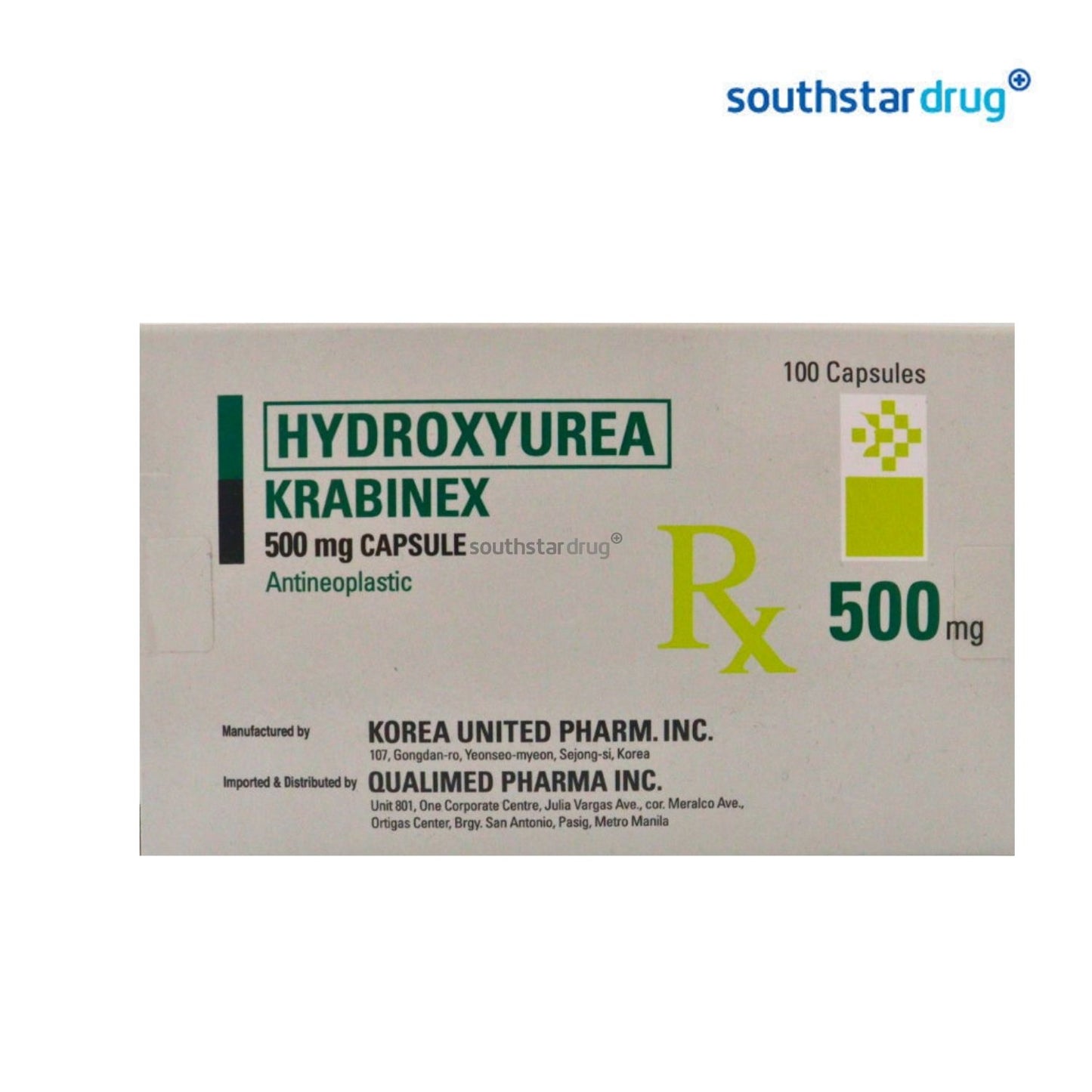 Rx: Krabinex 500mg Capsule