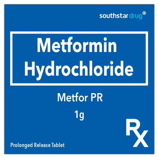 Rx: Metfor PR 1g Prolonged Release Tablet