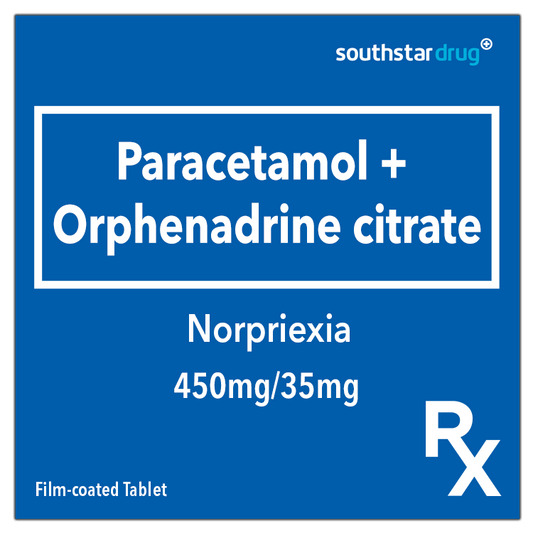 Rx: Norpriexia 450mg/35mg Film‑coated Tablet