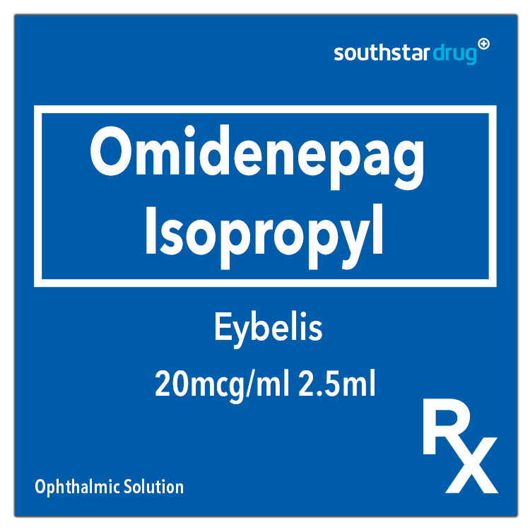 Rx: Eybelis  20mcg/ml 2.5ml Ophthalmic Solution