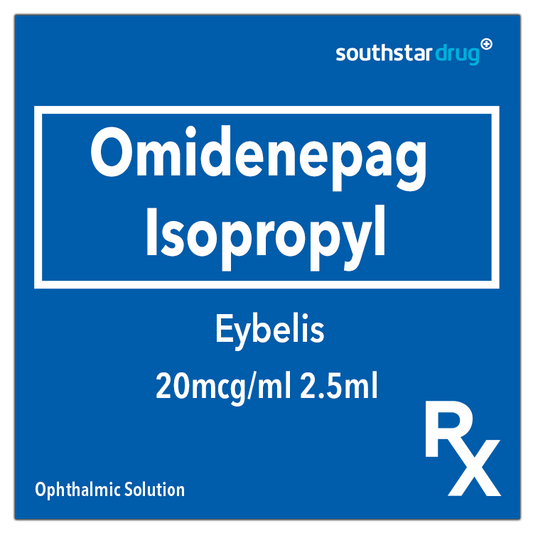 Rx: Eybelis  20mcg/ml 2.5ml Ophthalmic Solution