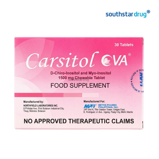 Carsitol Ova Chewable Tablets 1500mg - 30s
