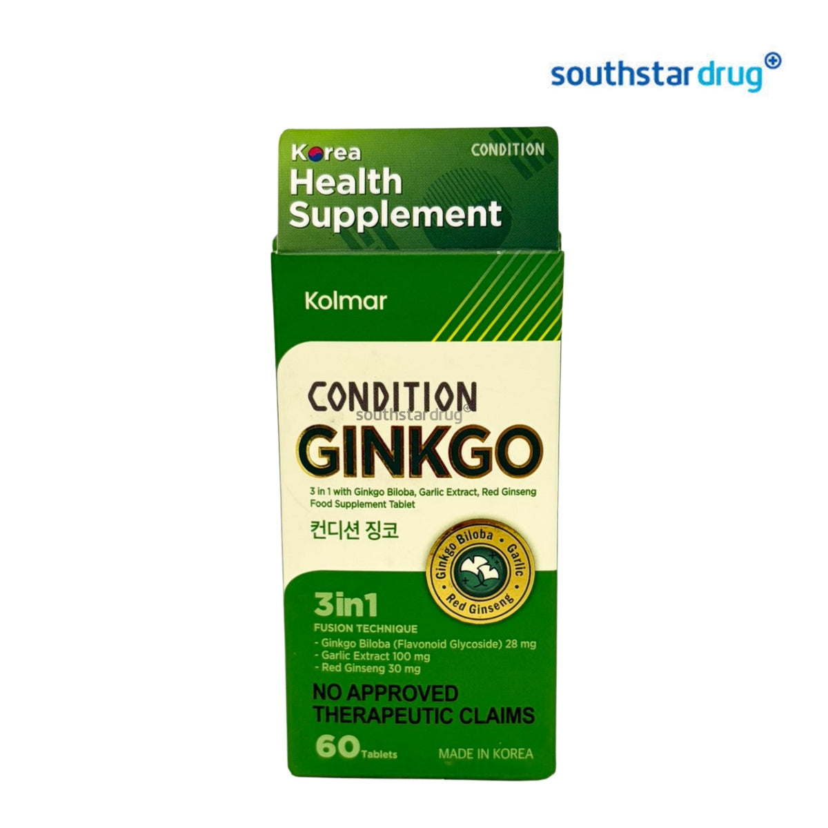 Condition Ginkgo Tablet 60 Tablets – Cognitive & Circulatory Wellness Support