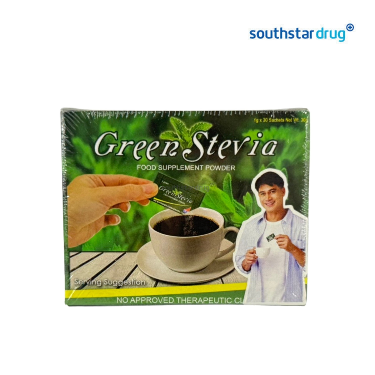 Green Stevia Powder Food Supplement 1g (30 Sachets)