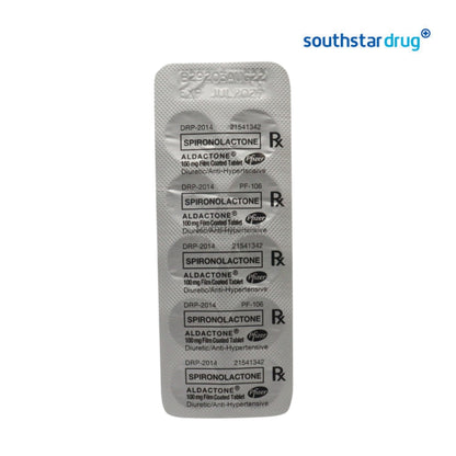 Rx: Aldactone 100mg Tablet