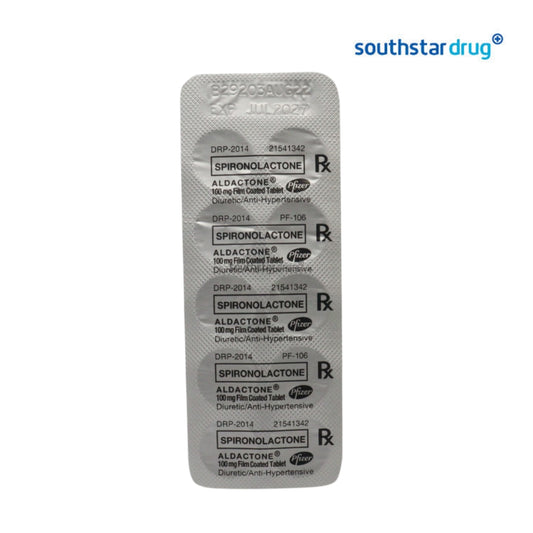 Rx: Aldactone 100mg Tablet