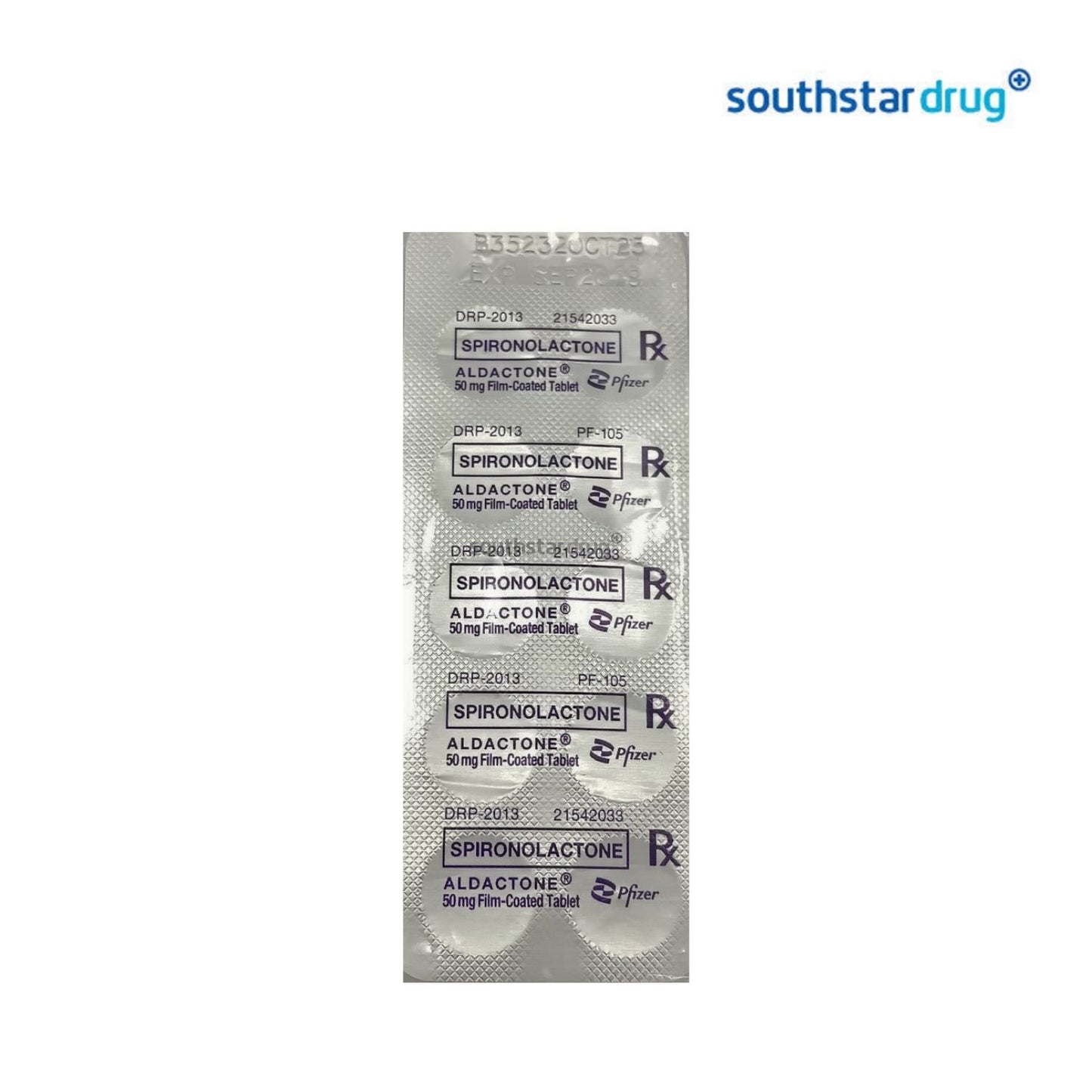 Rx: Aldactone 50mg Tablet