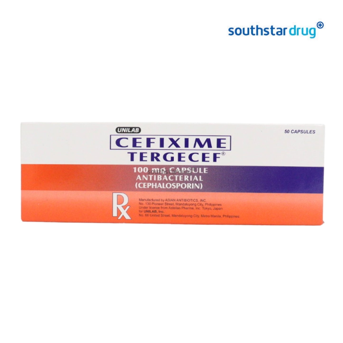Rx: Tergecef 100mg Capsule