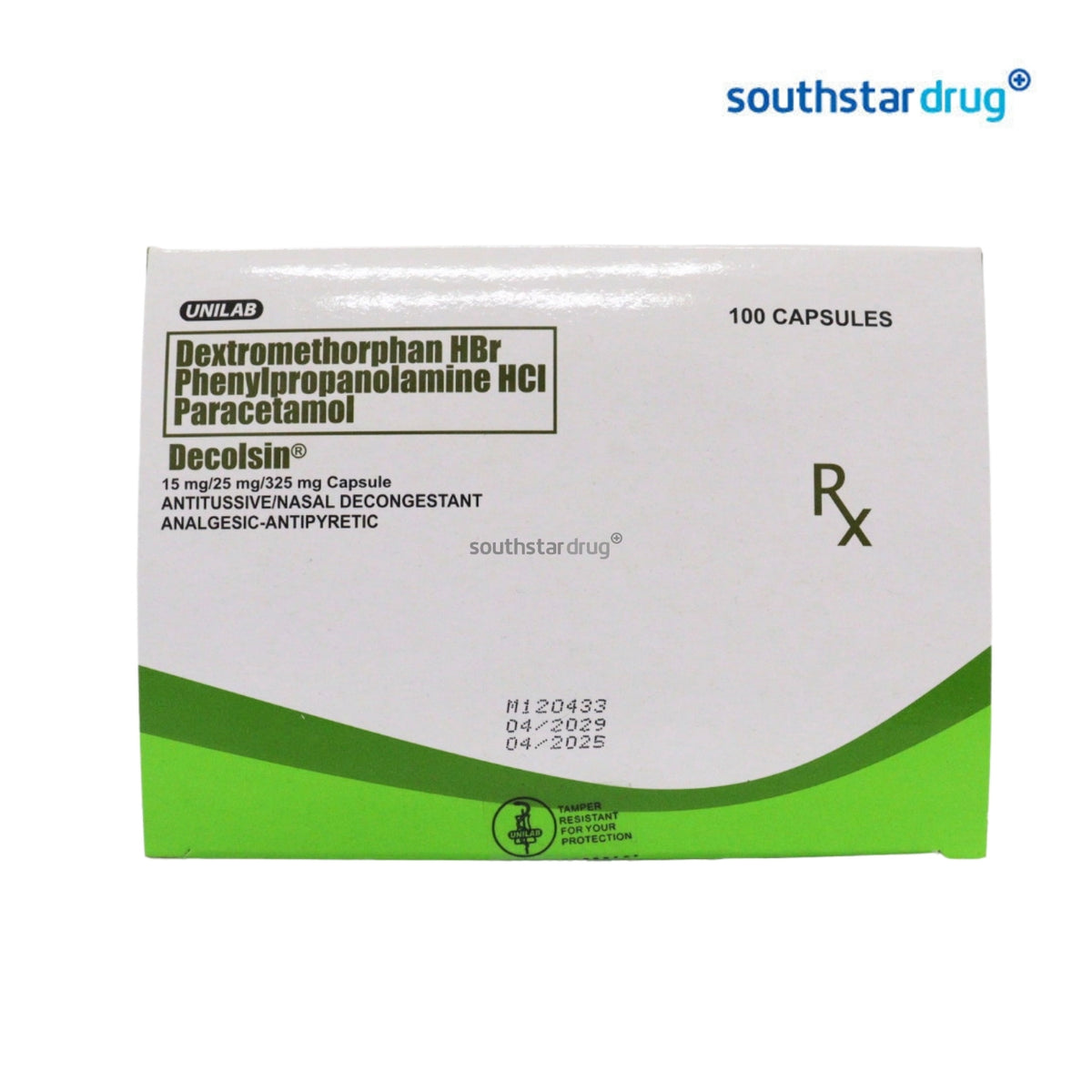 Rx: Decolsin Capsule