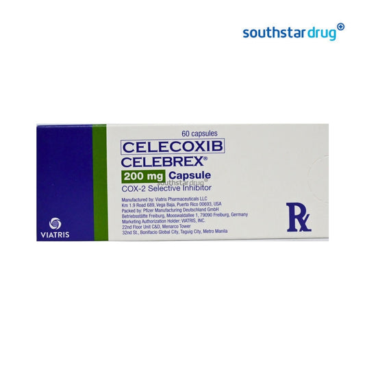 Rx: Celebrex 200mg Capsule