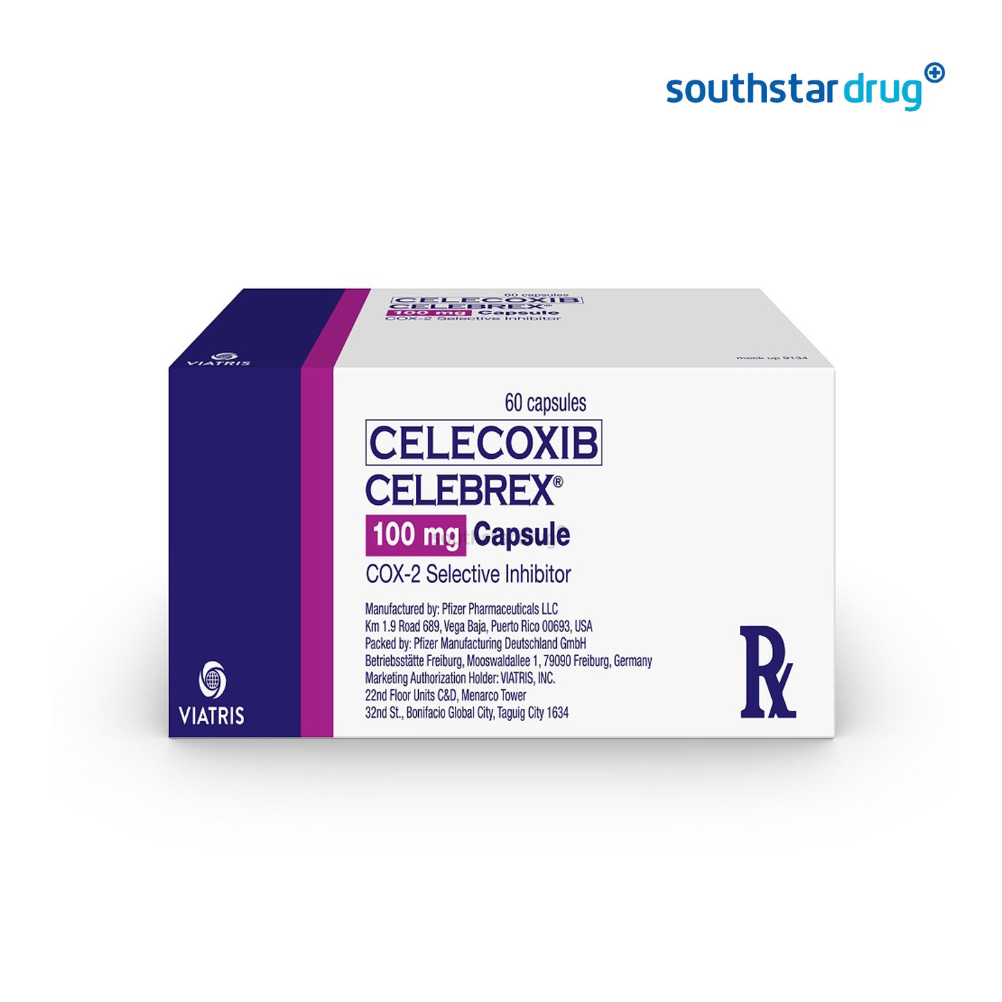 Rx: Celebrex 100mg Capsule